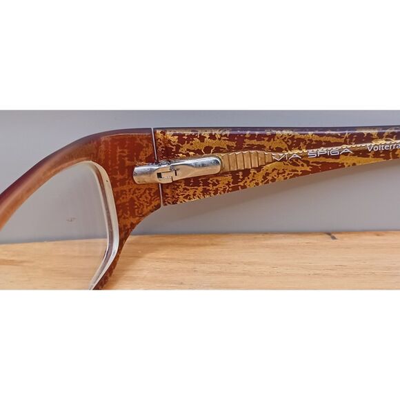 Via Spiga Volterra 53-14-135 Sable Color 900 Zyloware Eyeglasses Frames - Picture 8 of 15